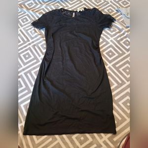 Skies are Blue Maternity black dress